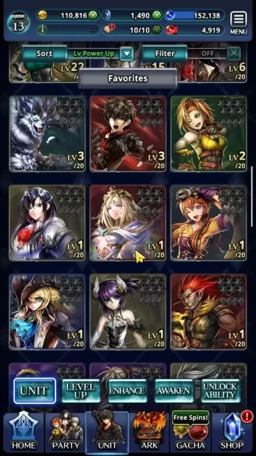 Global|Rank 13|Full Mushoku Tensei (Roxy,Iris,Rudeus)|Top Tier (G Lilaha,SS Lenius,SM Sera)|1 LR & 20 SSR Ark|Code Only|LC1644