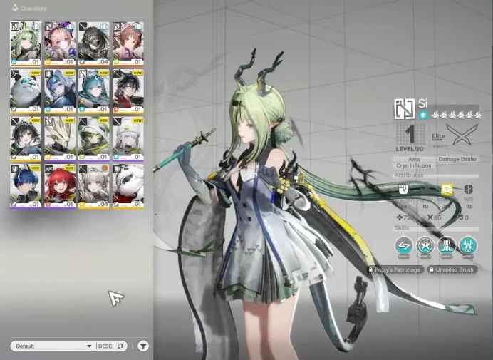 ASIA|Level 2|3 SSR 2 Limited|(Si & Liino) + 1 Standard Ardelia+Sign|1 SSR Selector|7,2K Ars|Log Gryphlink|Take Mail|(END2567)