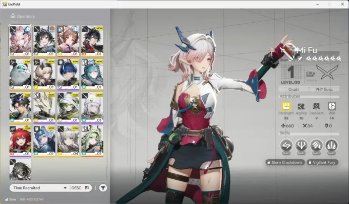 ASIA | Fresh Starter | Lv 2 | 2 Limit+1Std Ops | Mi Fu+Si,Ardelia | 3*6 Weapon | Check SS AKE653B