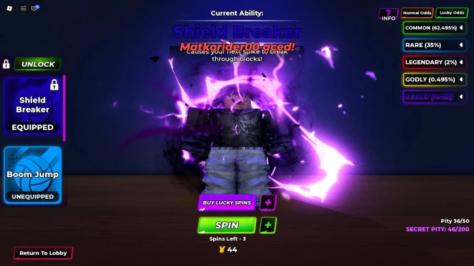 ROBLOX8142 // 76 Lvl + 44 Riku + Sanju Shield Breaker