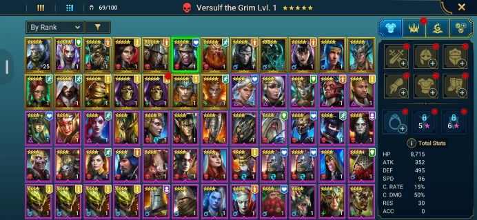 RSL1494 // Start Yoshi Versulf Demytha. 10000 gems
