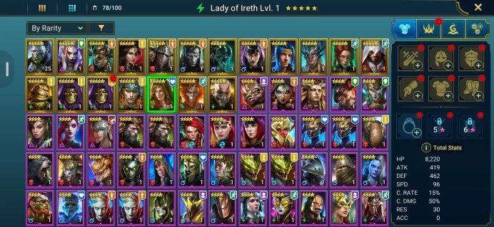 RSL1495 // Start Genzin Ireth Demytha. 10000 gems