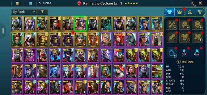 RSL1496 // Start 2 Artaks Kantra Aniri Warcaster. 10000 gems