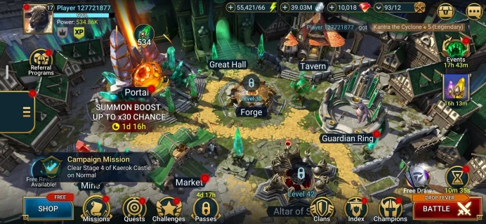 RSL1496 // Start 2 Artaks Kantra Aniri Warcaster. 10000 gems