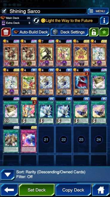 Duel Links|Meta Deck(Shining Sarco,Red Eyes Dragoon,Horus,Cyber Dragon,Neos etc)|Staple,UR Dream Check SS|DL029B