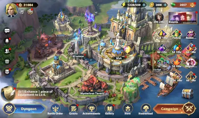 S228 | Guan Yu + Pelor + Sewell + Space + Hertha | 2000 Diamonds | Account Level 6