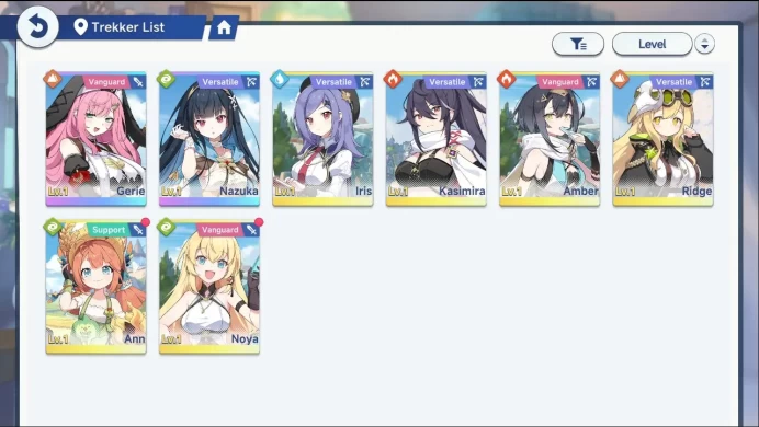 Stella Sora | Level 1 Starter | Nazuka + Gerie | 6 Heroes | 4-Star