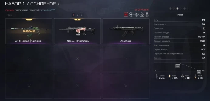 Warface PC RU | Rank 57 | Gold TX-15 SBR | Gold Sig Sauer P226 | AK-15 Custom
