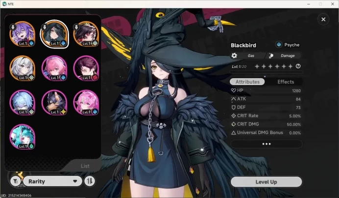 SEA|Hunter 20|9 S-Class/3 Limited (Hotori )+Sign,Blackbird,Lacrimosa|3 Limited Glider|Mc Female| Check SS NTE361B