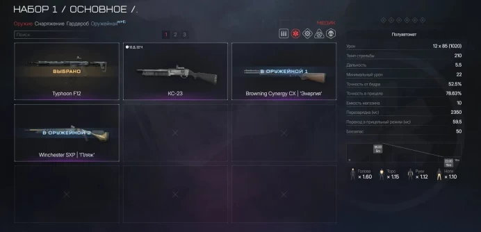 PC (RU) | Rank 73 | Golden FN SCAR-L PDW | Winchester SXP | FAMAE