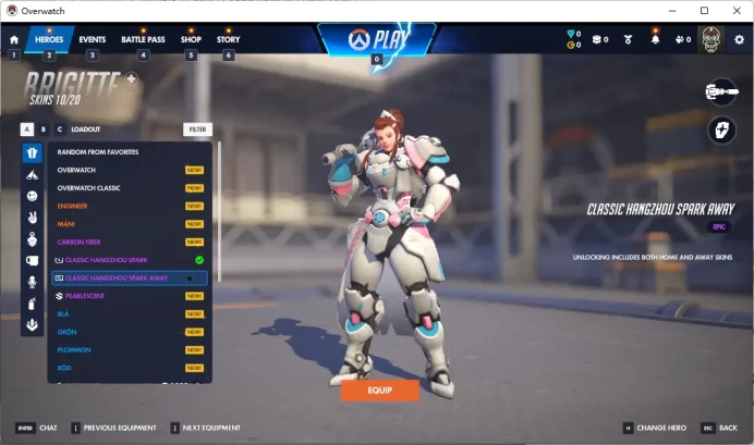 BRICK / CLASSIC HANG ZHOU SPARK AWRY / Overwatch 1 / see the picture / Please Read Description / yvxs