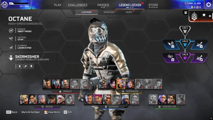 EA app Level 198 + 72 legs |The Liberator + Gold Rush