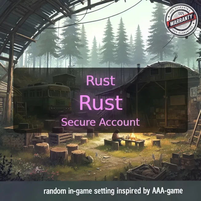 14-18 Years old Steam+8-10 LVL+RUST - 5000-6000 AFK HOURS+18 KICK SKINS+2 Games - BattleBlock Theater+Terraria #LOT-144152