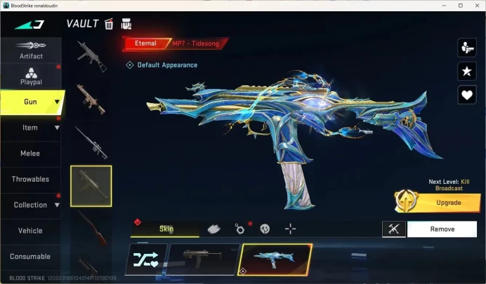 ASIA | EVO: SVO-Reaper|Eternal-MP7-Tidesong|1 Limited|Collab:M4A1 AOT,SKS OPM|5 Ultra Guns|Melee: The Iron|CheckSS BS3875B