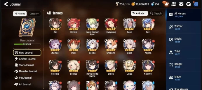 Epic Seven | New Moon Luna | ML Bellona | DJ Basar | ML Illynav | 20 ML 5 Stars | Full Overlord Collab