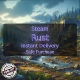 OLD 415 TWITCH ITEMS [ 1-37 Rounds + Tacularr AR + Ninja Suit + Rivals Desk ] + 17 Years old Steam + 9 LVL + RUST game (0 Hours) + #LOT-144157