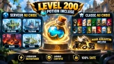 LEVEL 200 | SERVEUR & CLASSE AU CHOIX | PANO ANKARTON OFFERTE | JAMAIS CERTIFIÉ | 100% SAFE
