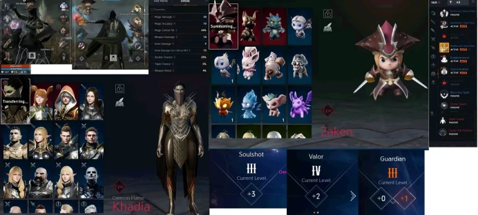 Lineage 2 | Level 63 | Crossbow | Red Card | Red Agathion | JP Eden