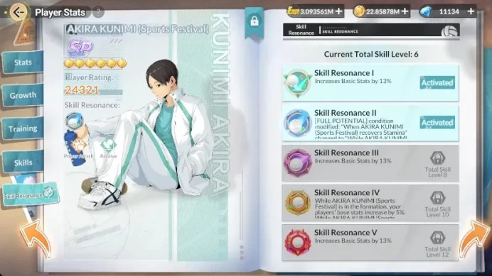 Sea|Lv 46|11k DM|5 SP (Kageyama Jazz,Kunimi R2,Bokuto,Ginjima,Sugawara)+Memo|2 UR (Sakusa,Komori)|16 SSR|Google|HFH1110