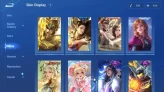 Hero 117|Skin 123|Saintseiya Gold Leo (Dharma),Frozen Snowventure (Shi),Limited Yuhuan,LNY24 DaQiao,23 Epic|Log Infinite|HOK2156