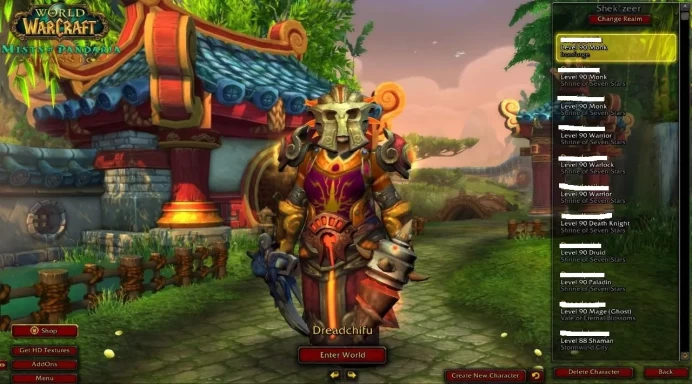 TBC Warrior BIS - MOP 3x Monk Almost BIS & More
