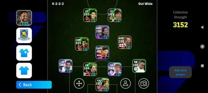 Mobile|PW 3152|Epic Inzaghi,Rooney,Baresi,Massaro,Showtime Yamal,Huijsen,Pickford,Cavani|Konami ID|Check SS(EFB768Z)