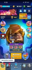 CR1650 // 7 k / / , 1288 lvl, deck hog 2.6, 999 gems, 5 evolutions, 30 emoji