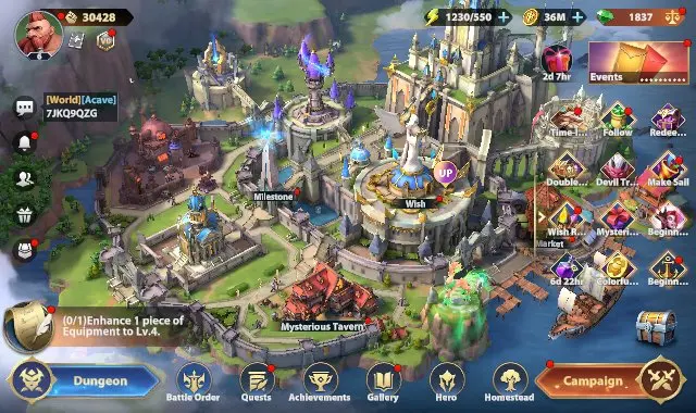 S229 | Hades + Mavilla + Mackin + Wisley | 1800 Diamonds | Account Level 6