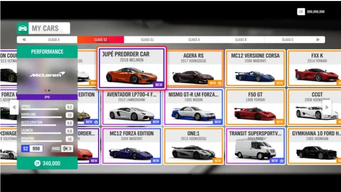 NEW SERIES INCLUDED | All Cars + 100% Progress + 999M CR & 10.5M Super WS & 13M Wheelspin & 10.5M Car Points & 200K Forzathon | PC & XBOX
