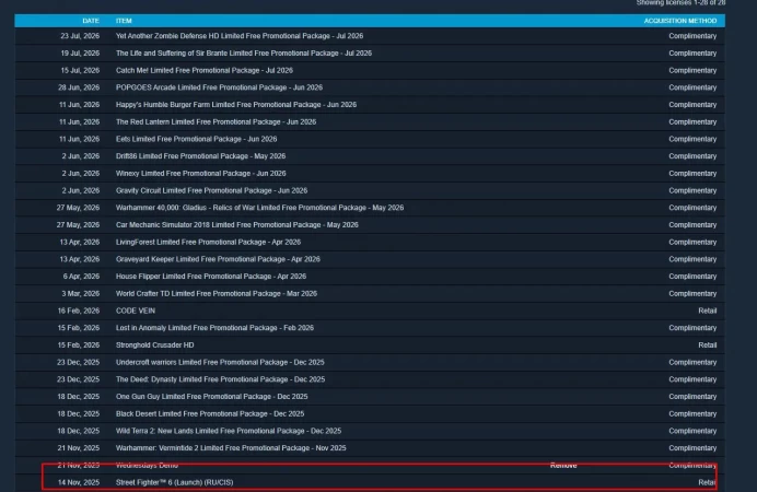 Street Fighter 6 + 24 Games | Steam | Native Mail