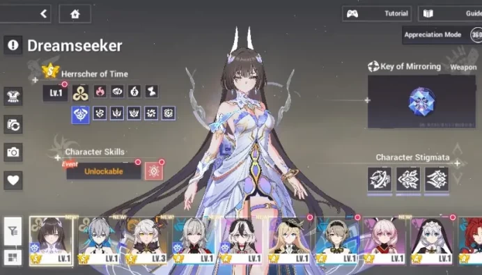 Honkai Impact 3rd EU | Herrscher of Time 4/4 Fullset | 13,049 Crystals | 13 Cards | 3x S Rank Box
