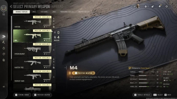 MW4 | All Ar Maxed | 6 Gold Camos | Level 55  Max | Linkable to all platforms | FULL ACCESS | Instant delivery