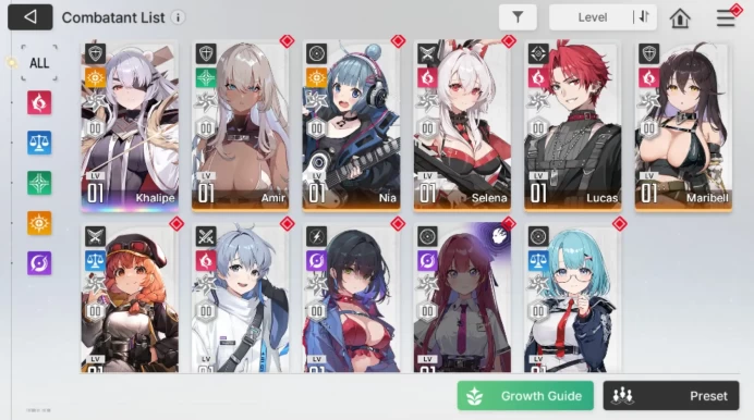 Global | Level 6 Start | Rossweisse + Chizuru + Diana + Nine + Khalipe | 2x 5-Star Cards