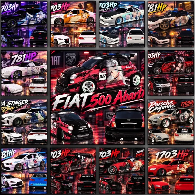 Car Parking Multiplayer | 50 Cars with Exclusive Anime Vinyls | Clean Email | Android and iOS