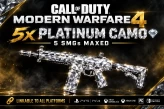 5x Platinum Camo – Call of Duty: Modern Warfare 4 | 5 SMGs Maxed | Linkable to All Platforms