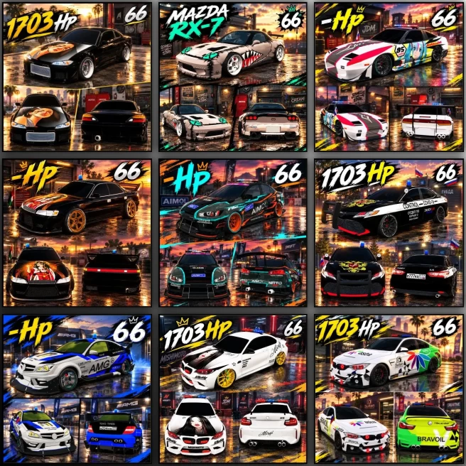 Car Parking Multiplayer | 66 Exclusive Vinyls | 50M Game Currency | 29,999 Donate Coins