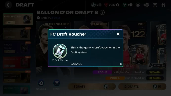 Ea Sports Fc Mobile | Rating 112 | 21,000 Gems | 6 Vouchers | Squad Value 6276kk