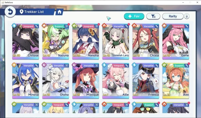 Global|Lv 29|11 SSR 4 Limited|Chitose,Snowish Laru,Otoha,Allie|Nanoha T1,Chixia T2,Gerie T1,etc|14 SSR Disc|Log Yostar|SSR1154