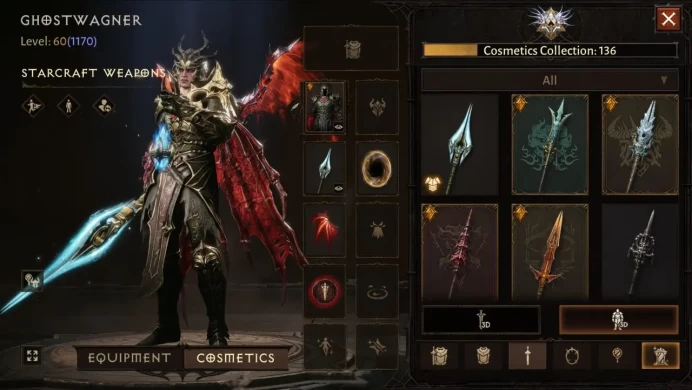 Diablo Immortal EU | Blood Knight | 3644 Resonance | 53.7K CR | Paragon 1170