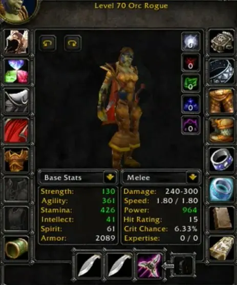 Wow Season Of Discovery | Level 70 Orc Rogue | 375 Mining | 305 Engineering
