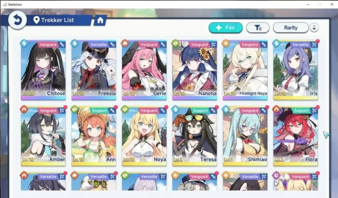 Global|Lv 26|5 SSR 2 Limited|Chitose T2 & Firstlight Noya|Freesia T3,Gerie,Nanoha T1|14 SSR Disc|Log Yostar|SSR1159