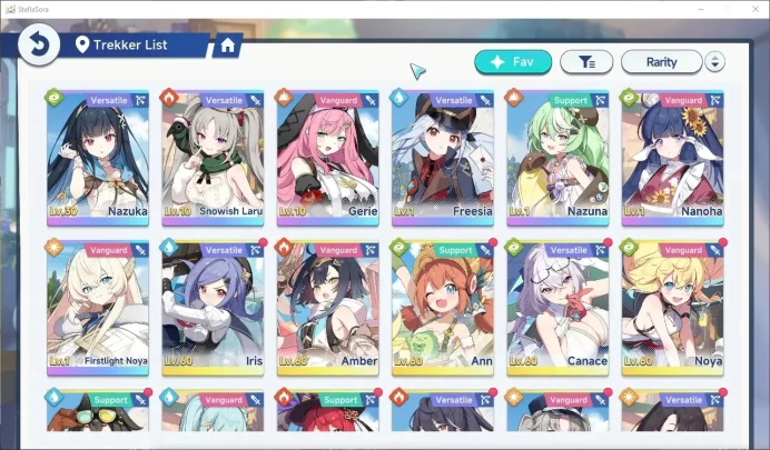 Global|Lv 32|7 SSR 3 Limited|Nazuka T1,Snowish Laru T1,Firstlight Noya|Freesia T1,etc|16 SSR Disc|Log Yostar|SSR1160