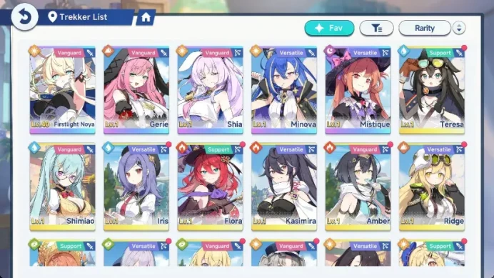 Global Lv40|5 SSR,2 Limited|(Firstlight Noya T3+Sign,Shia,Mistique T1+Sign,Minova,Gerie)+Select ON|26k Gold Disc|Yostar|SSR1170