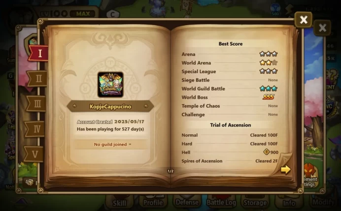 Summoners War Europe | 4 Light Nat 5 | Lucifer Zerath Eludia Xiana | Starter