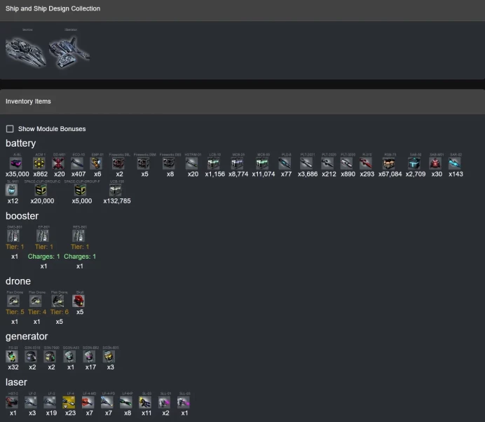 Darkorbit | France 1-4 | 45 LF4 + 19 LF3 | 17 B02 + 3 B03