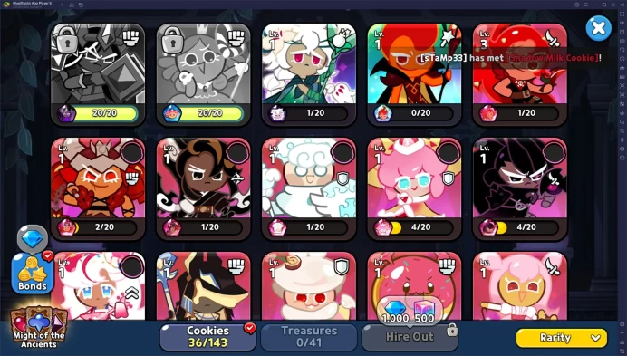 CKD1136 // 133K Crystals+250Cutters+Fire Spirit Cookie+Rainbow Cubes 66K