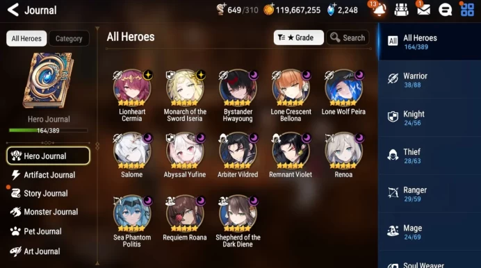 Global Unverif|13 ML(Salome,Sheperd,Monarch Iseria,Renoa,etc)+Meilin,Tori,Aube,Rinak,Etc|Poh+Bles ON|127K Stigma|Stove|ES7319