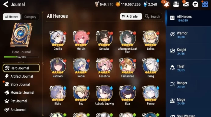 Global Unverif|13 ML(Salome,Sheperd,Monarch Iseria,Renoa,etc)+Meilin,Tori,Aube,Rinak,Etc|Poh+Bles ON|127K Stigma|Stove|ES7319