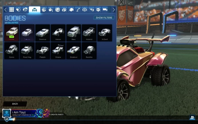 Rocket League | Fennec Car | Full Account Access | PC