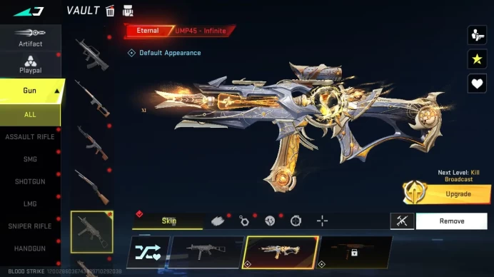 Asia|Eternal Zero-Odashadow,UMP45-Infinite+8 Ultra[Spike,Alondra,M4A1,P90,Etc]|Limit Spear-Blossom,MCX Ascendt|NetEase|BLS7267